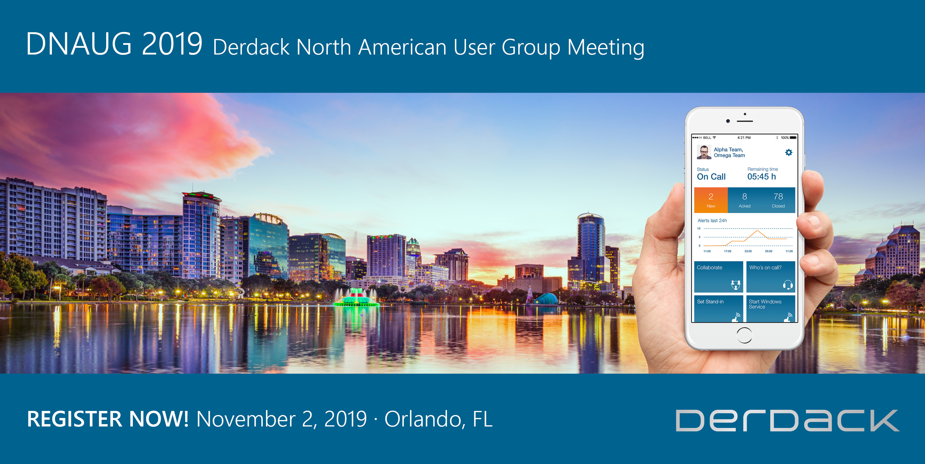 Derdack North American User Group Meeting 2019 (DNAUG)
